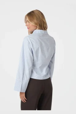 Online Neo Noir Rosa Light Check Shirt 167942 145