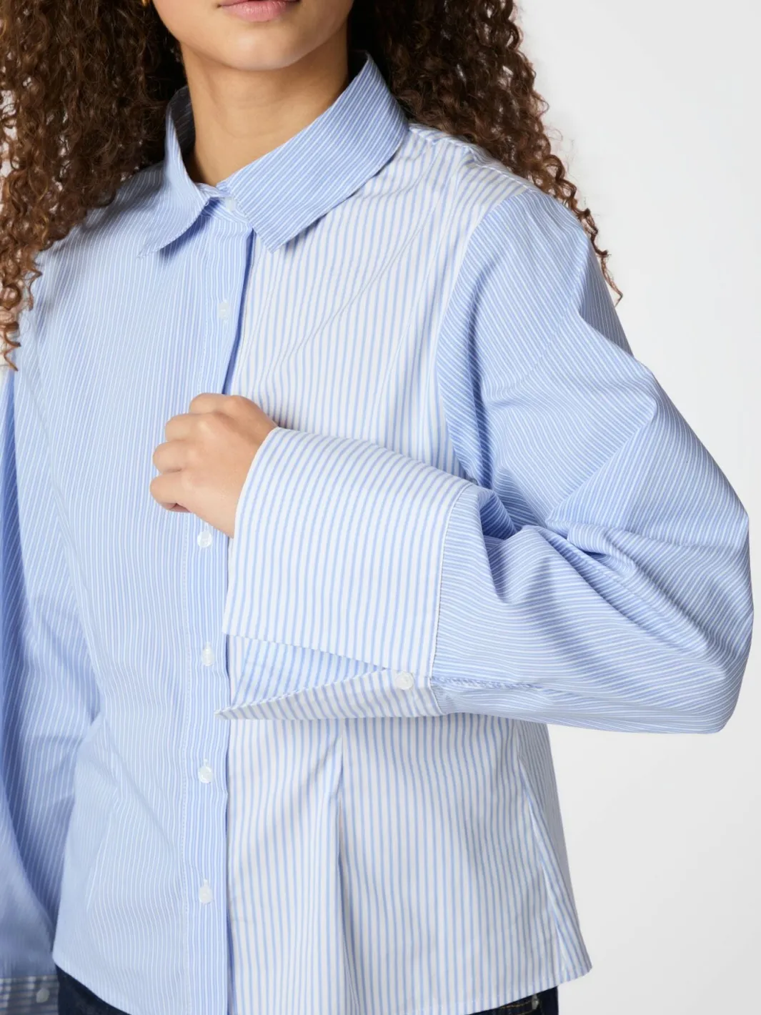 New Neo Noir Rosa Mix Stripe Shirt 164481 145