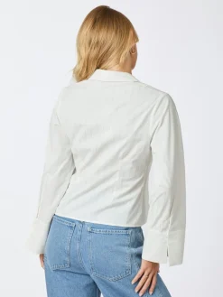 Sale Neo Noir Rosa Solid Shirt White