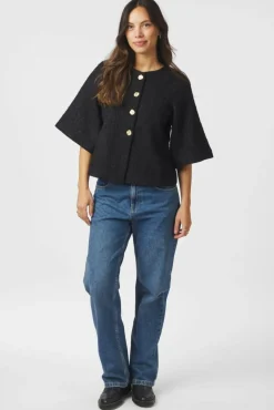 Neo Noir Rosella Boucle Mini Jacket 166488 100