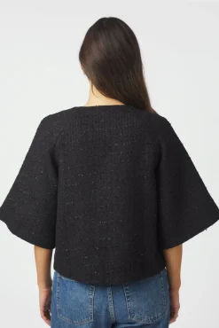 Neo Noir Rosella Boucle Mini Jacket 166488 100