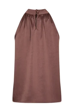 Neo Noir Rosette Heavy Sateen Top 164817 393
