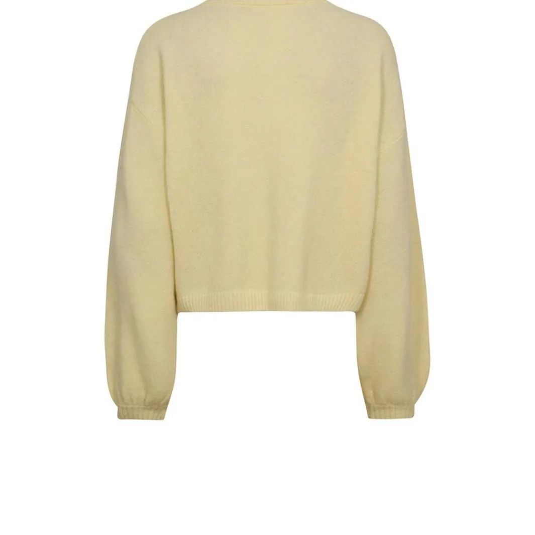 Online Gossia Rosiego Cardigan G2760 Soft Lemon