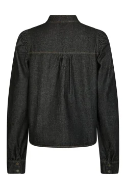 Sale Neo Noir Rosslyn Denim Blouse 164285 534