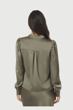 Neo Noir Rosslyn Heavy Sateen Blouse 163769 255
