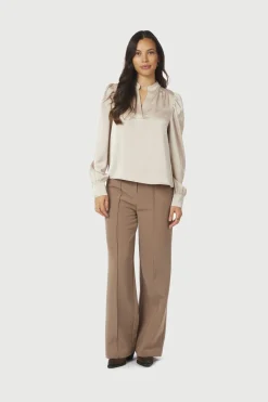 Sale Neo Noir Rosslyn Heavy Sateen Blouse 163769 720
