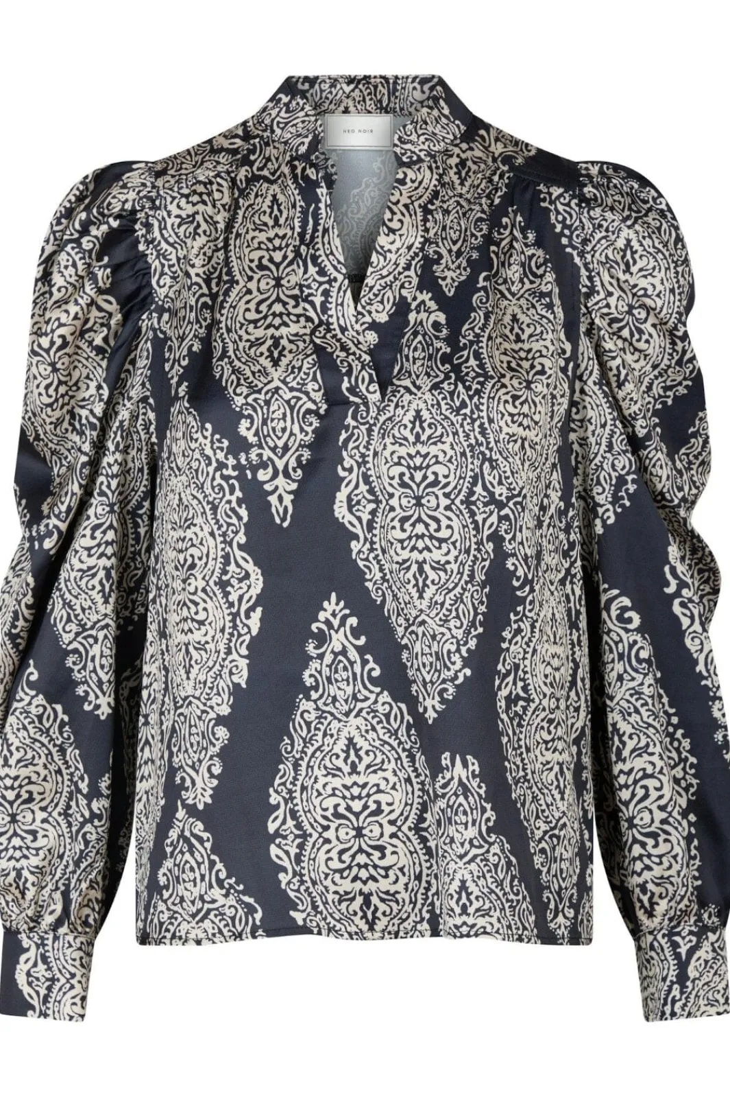New Neo Noir Rosslyn Paisley Drop Blouse 163976 Navy
