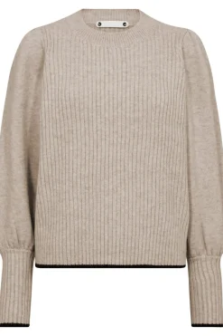 Hot Co´Couture Rowcc O-Puff Knit 32137 100