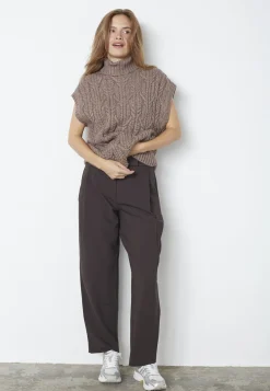 Clearance Co´Couture Rowcc Oversize Cable Knit Vest 32222 154