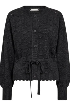 Online Co´Couture Rowcc Pointelle Tie Cardigan 32241 140