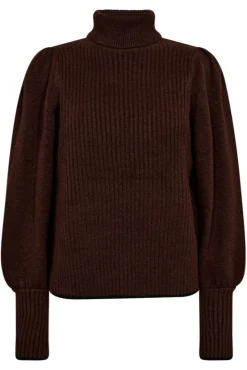 Co´Couture Rowcc Puff Rib Roll Neck 32209 145