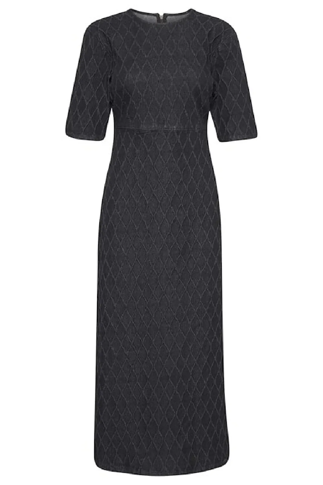 Outlet Gestuz Rozeringz Ss Long Dress 100642 Dark Black Wash