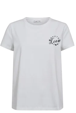 Hot Haute L'Amitié Rub Team Logo Tee HL10098 White
