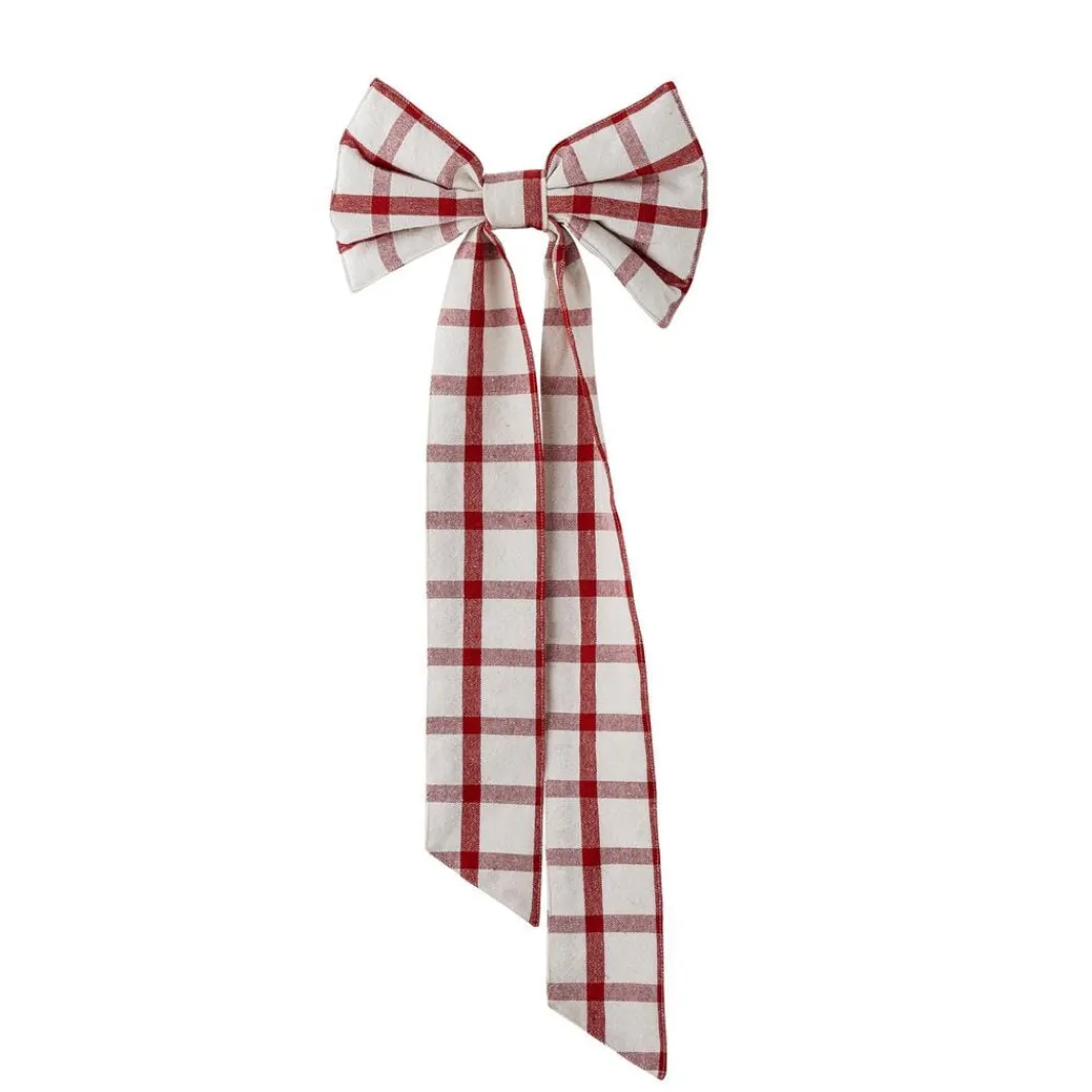 Online Bloomingville Ruby Dekorations Sløjfe, Rød, Bomuld 82068551 Red