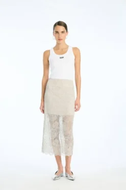 New Rotate Ruffle Hem Tank Top 115281400 400 Bright White