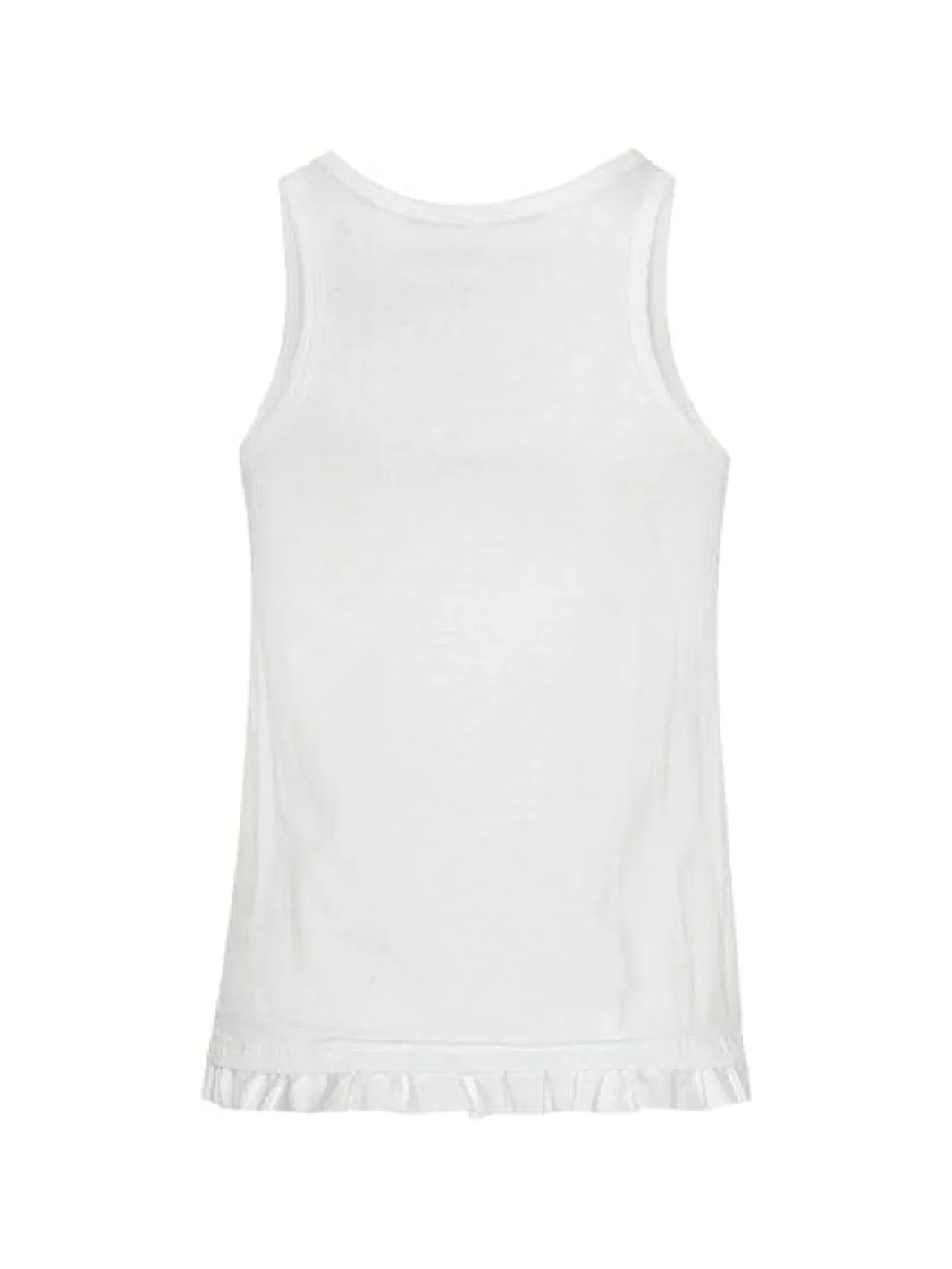 New Rotate Ruffle Hem Tank Top 115281400 400 Bright White