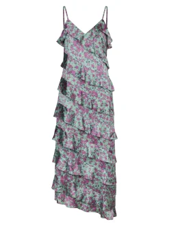 New Valentin Studio Ruffle Wild Garden Dress 165477 146