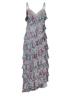 New Valentin Studio Ruffle Wild Garden Dress 165477 146