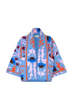 Hot Lollys Laundry Rumill Jacket Ls26199-6027 20 Blue