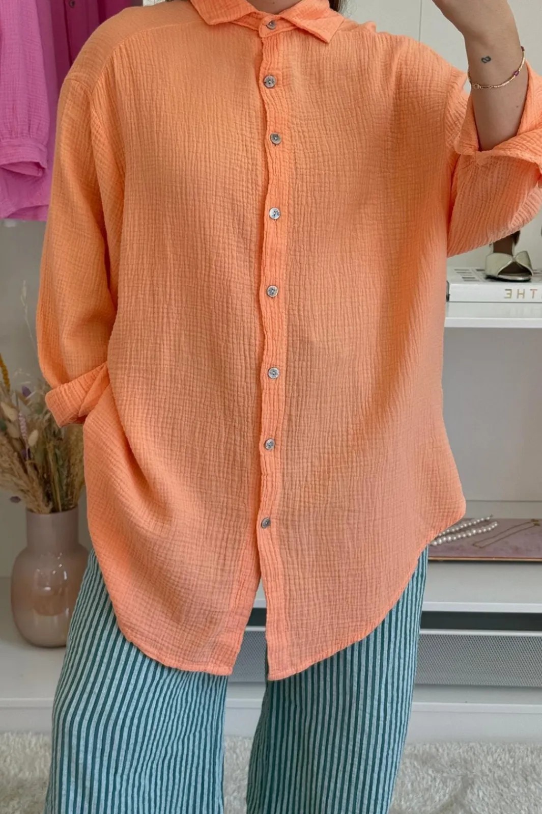 New A-bee Runa Shirt Orange
