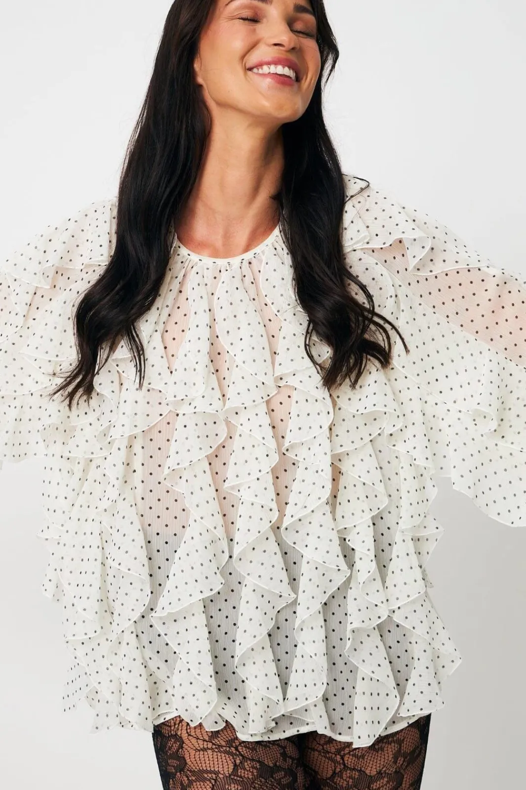 Hot Cras Rya Blouse C524 8149
