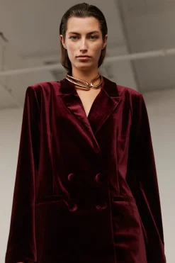 New Sofie Schnoor S244231 Blazer Burgundy