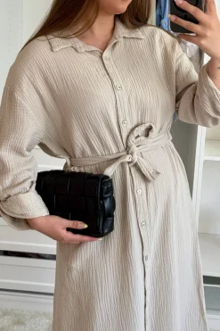 Online A-bee Sabina Dress Beige