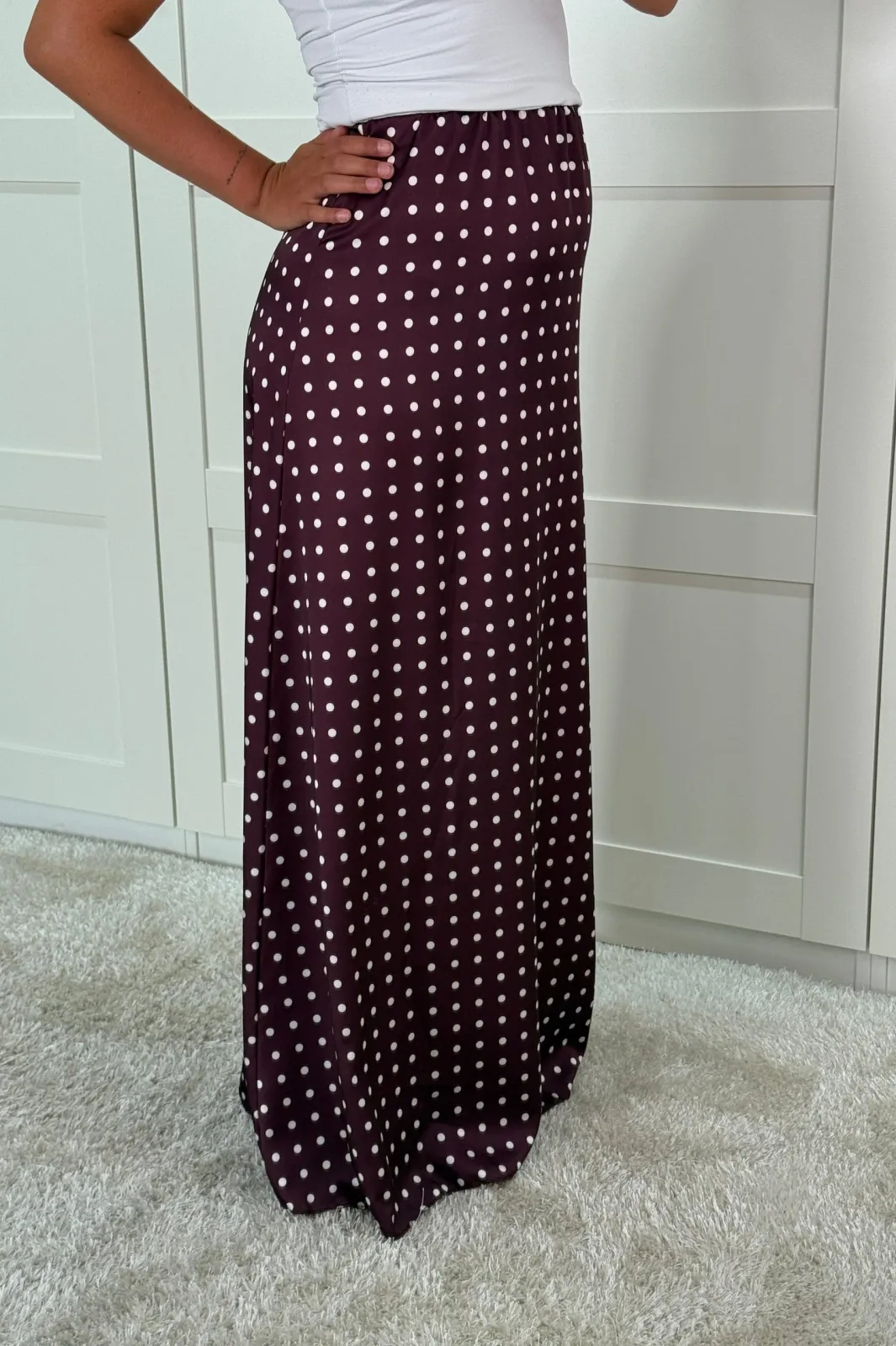 A-bee Sabrina Skirt Plum