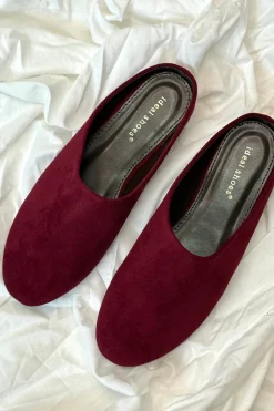 Online Bloom Saffron Loafers Burgundy
