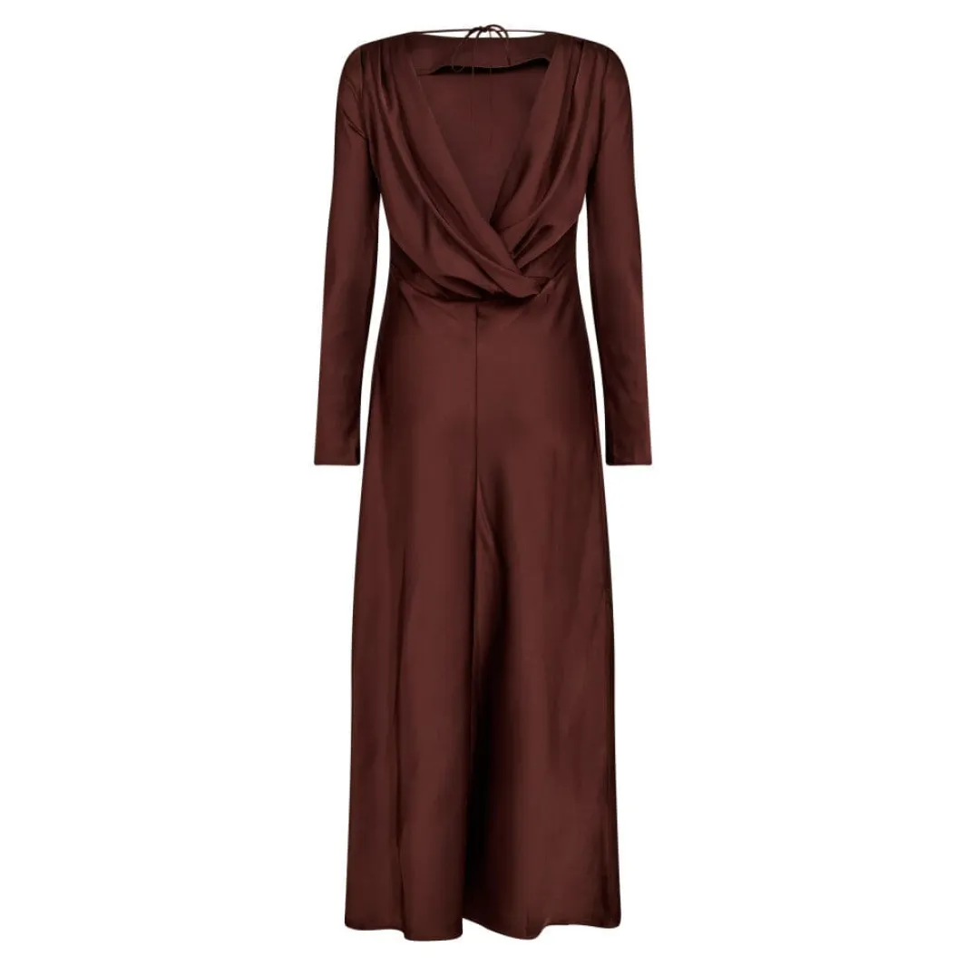 New Co´Couture Safiracc Waterfall Back Dress 36564 145
