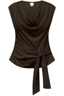 Online Gossia Sagarago Blouse G2806 Black