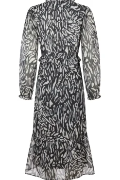 Online Neo Noir Saia Abstract Leo Dress 164414 Black