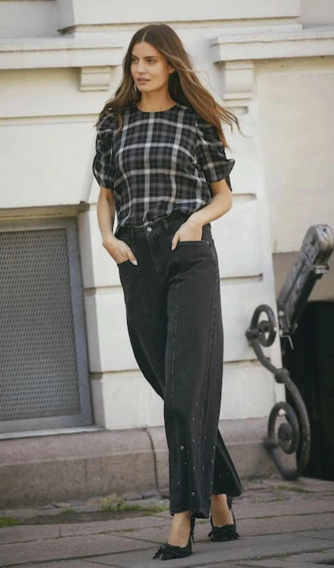 Discount Co´Couture Sallycc Check Ss Blouse 35881 96