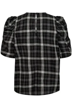 Discount Co´Couture Sallycc Check Ss Blouse 35881 96
