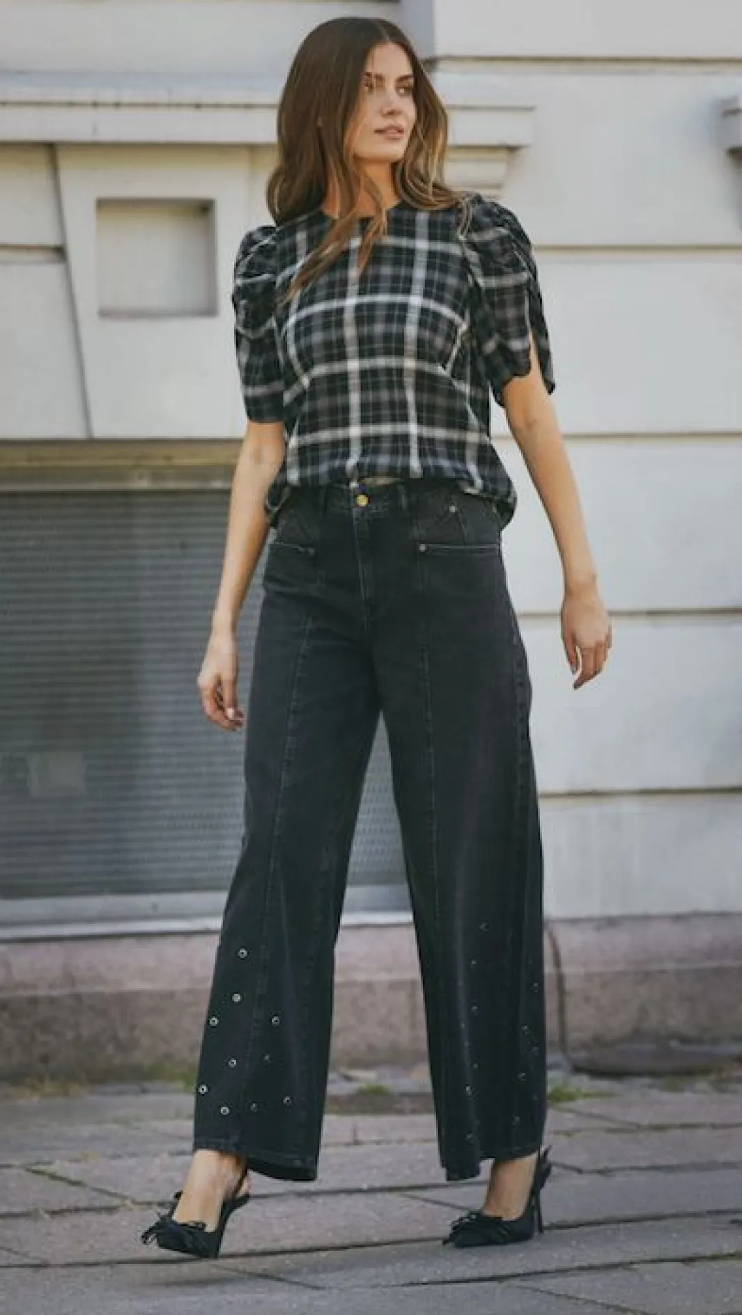 Discount Co´Couture Sallycc Check Ss Blouse 35881 96