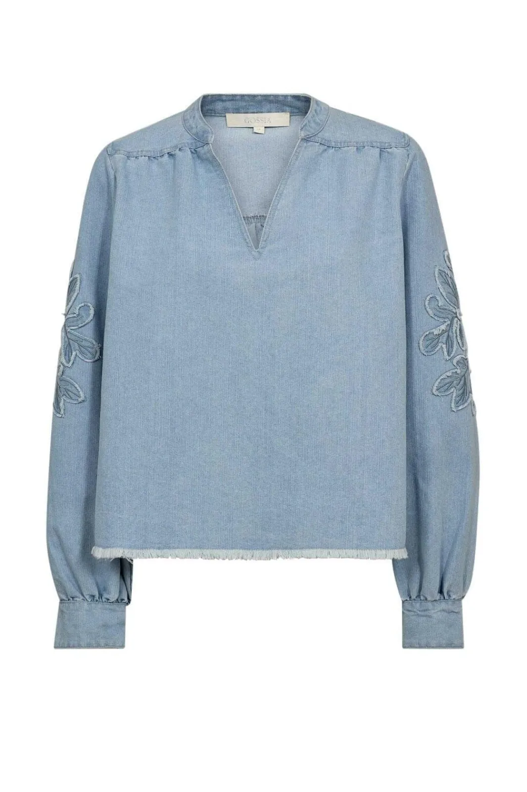 Outlet Gossia Salomago Blouse G2747 Light Blue Denim