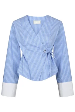 Best Neo Noir Salvia Stripe Shirt 166135 145