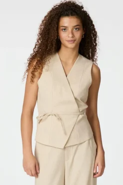 Online Neo Noir Samara Melange Waistcoat 165293 976