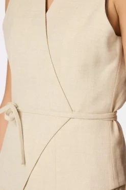 Online Neo Noir Samara Melange Waistcoat 165293 976