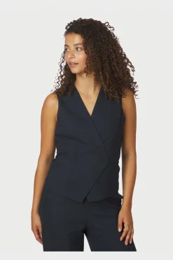 Outlet Neo Noir Samara Melange Waistcoat 165293 141