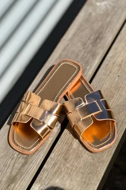 New Bloom Samira Sandal Champagne