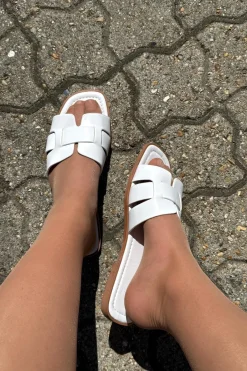 New Bloom Samira Sandal White