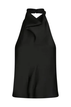Clearance Neo Noir Sania Heavy Satin Top 167109 100