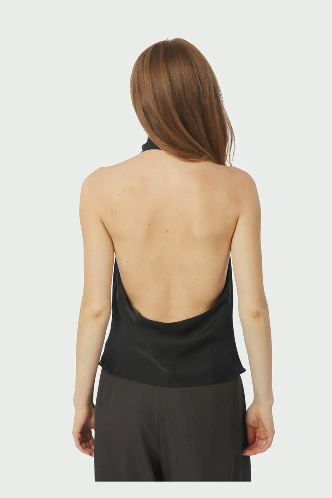 Clearance Neo Noir Sania Heavy Satin Top 167109 100