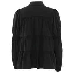 Sale Continue Sanna Gold Buttons 15085 Black