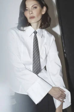 Online Co´Couture Sannacc Bell Sleeve Shirt 35903 4000