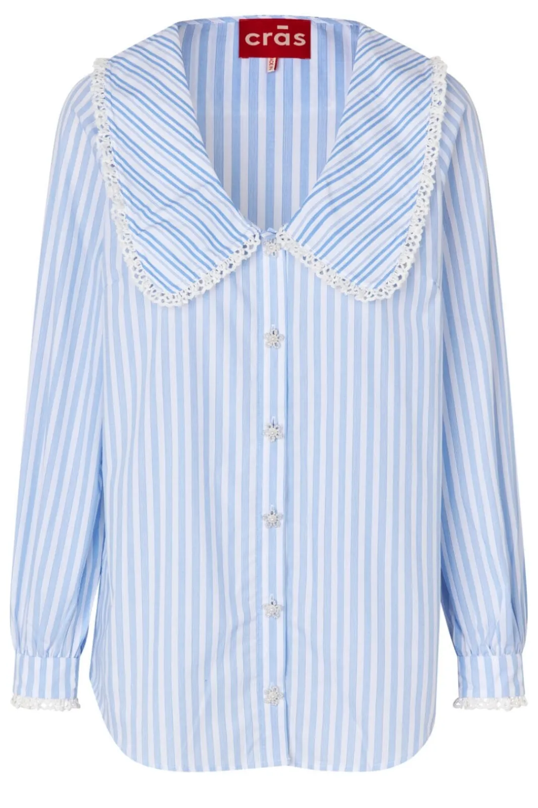 Outlet Cras Sarah Shirt 7021 7021 Blue Stripe