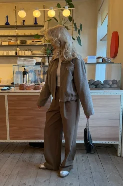 Best BYIC Sarahic Short Jacket A23725 Brown Melange