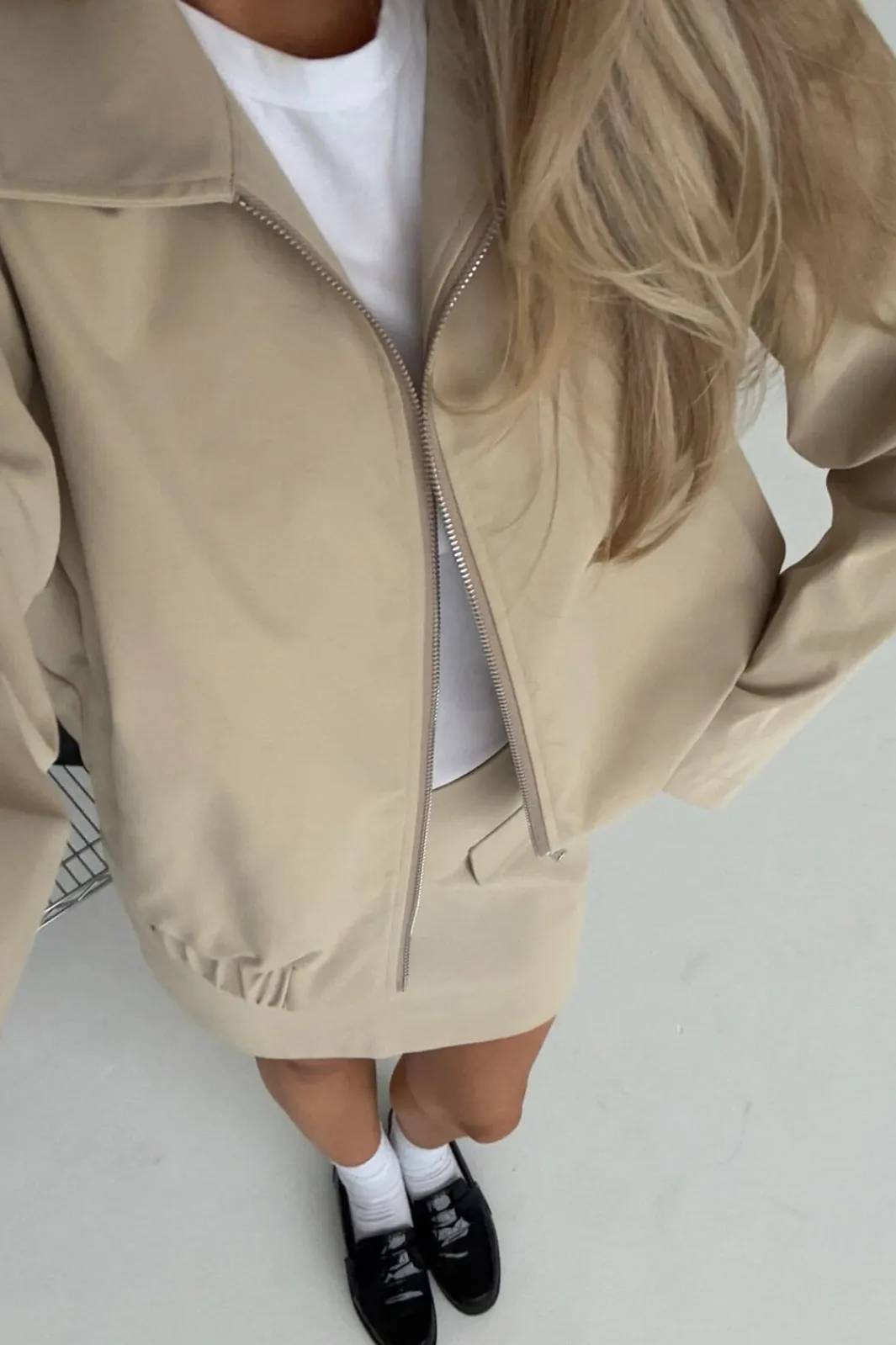 New BYIC Sarahic Short Jacket A23725 Beige