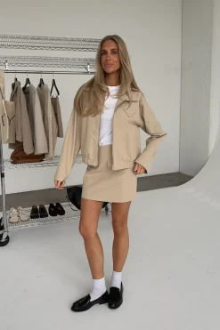 New BYIC Sarahic Short Jacket A23725 Beige